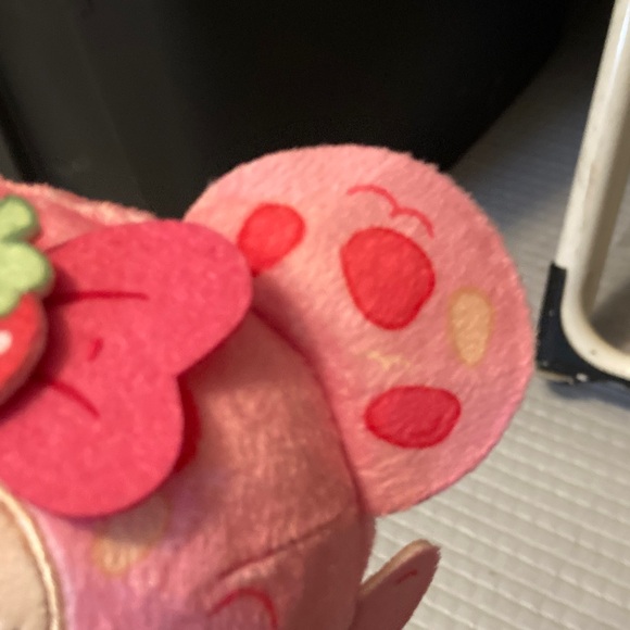 Pink Plush Toy with Strawberry Bow scented - Picture 8 of 10